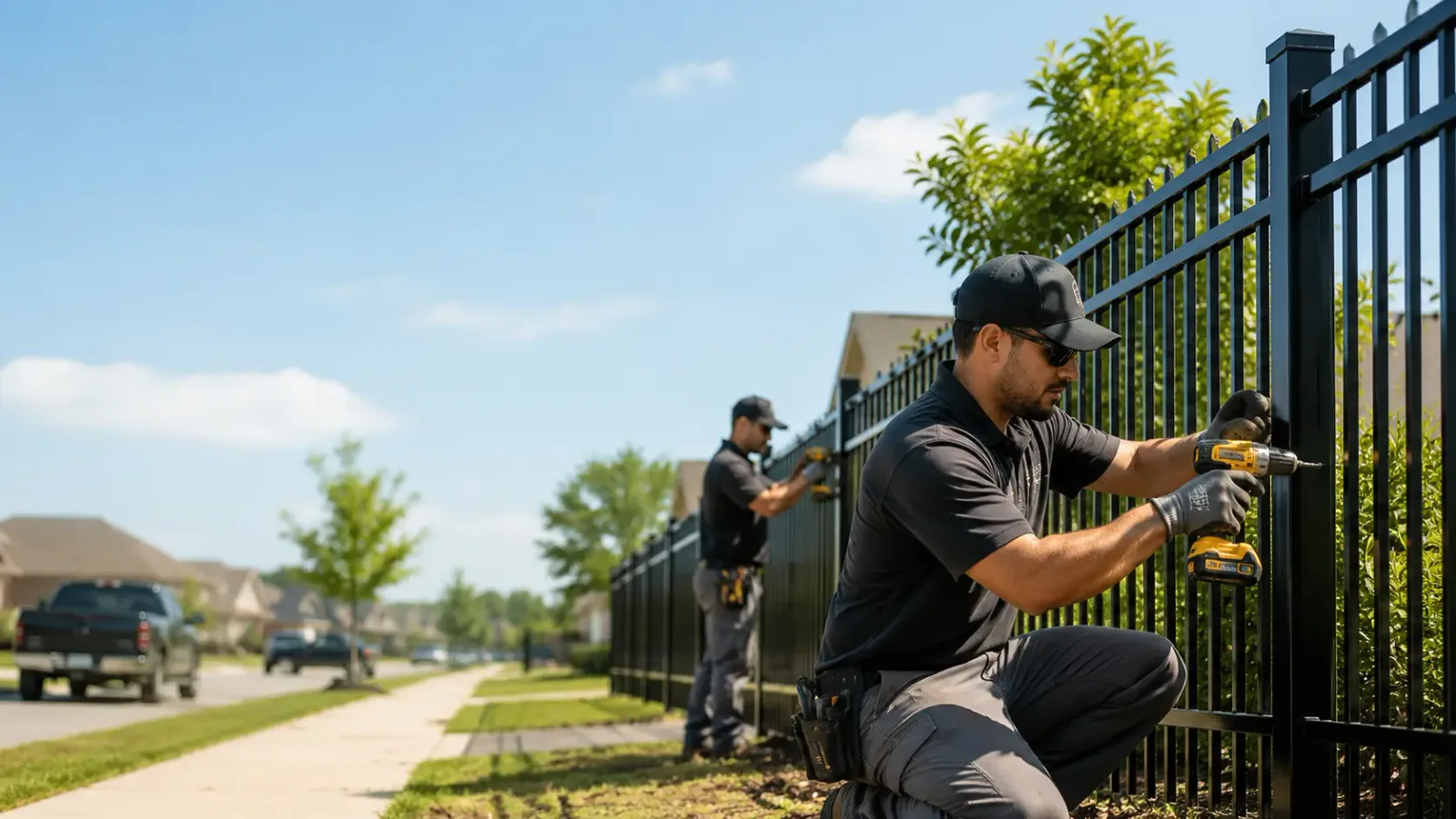 Metal Fence Installation in Webb, IA